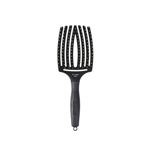 Olivia Garden Spazzola Finger Brush Large Nera