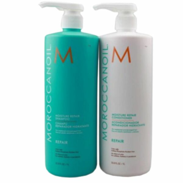 Moroccanoil Extra Volume Shampoo 1000 ml + Extra Volume Conditioner 1000 ml