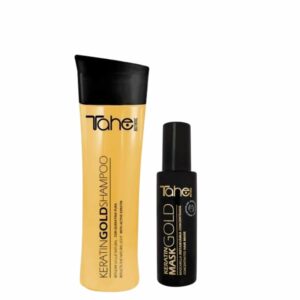 Tahe Pack Gold Shampoo 300 ml + Maschera Spray 125 ml