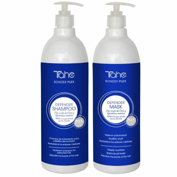 Tahe Bonder Plex Defender Shampoo 1000 ml + Bonder Plex Defender Mask 1000 ml