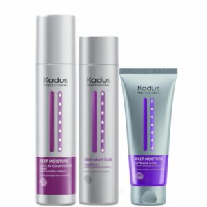 Kadus Deep Moisture Shampoo 250 ml + Deep Moisture Intensive Mask 200 ml + Deep Moisture Leave-In Conditioning Spray 250 ml