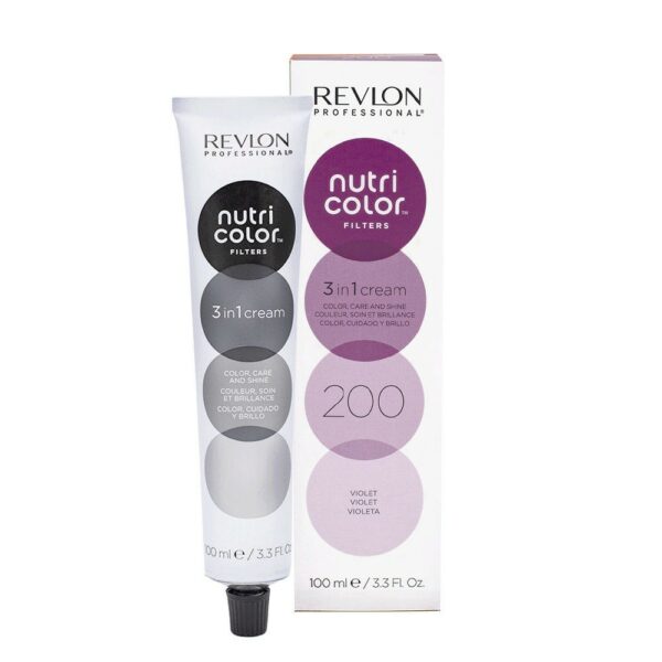 Revlon Nutri Color Creme 200 Maschera Colorata Viola 100 ml