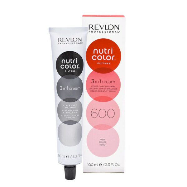 Revlon Nutri Color Creme 600 Maschera Colorata Rosso 100 ml