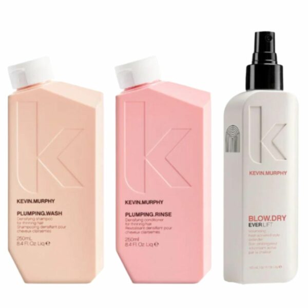 Kevin Murphy Kit Plumping Wash 250 ml Plumping Rinse 250 ml e Blow Dry Ever.lift 150 ml