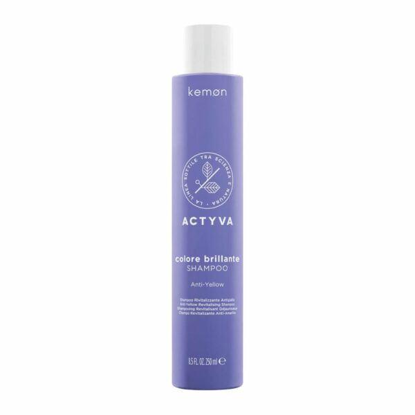 Kemon Actyva Colore Brillante Shampoo Anti Yellow 250 ml