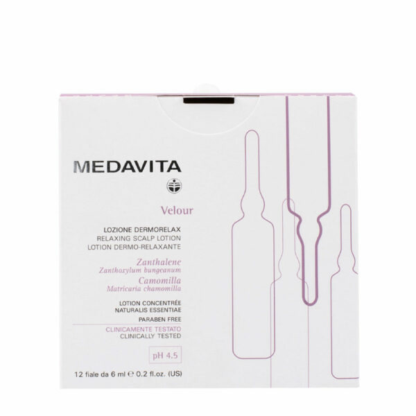 Medavita Velour Dermorelax Scalp Lotion 12x6 ml