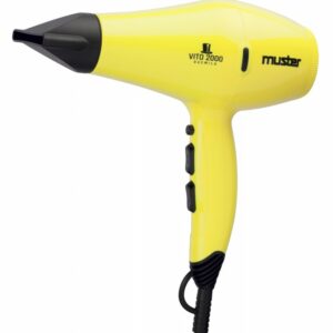 Muster Vito 2000 Asciugacapelli Colore Giallo