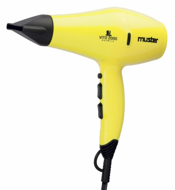 Muster Vito 2000 Asciugacapelli Colore Giallo