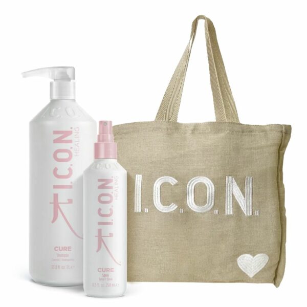 Icon Kit Cure Healing Shampoo e Conditioner Spray