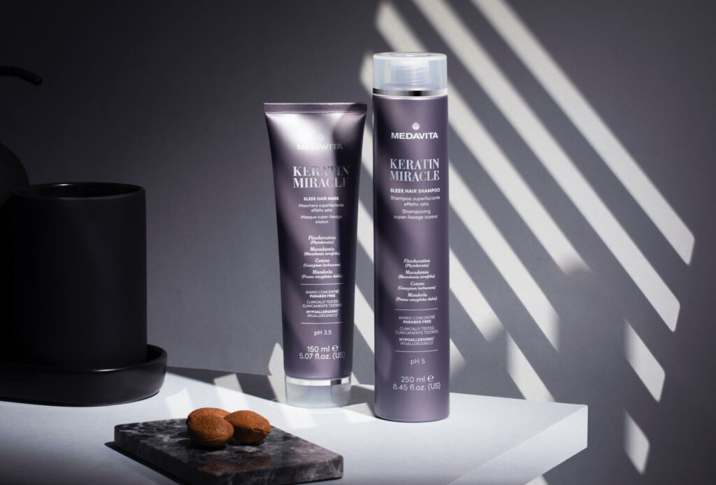 Medavita Keratin Miracle - programma lisciante professionale del brand Medavita