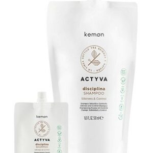 Kemon Actyva Disciplina Silkiness e Control Touch Bag Shampoo 500 ml