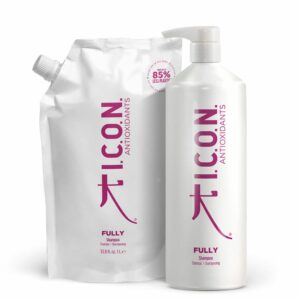 Icon Fully Shampoo Refill Bag 1000 ml e Bottiglia Riutilizzabile
