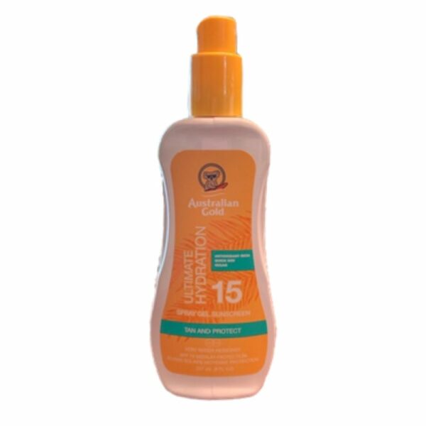 Australian Gold SPF15 Spray Gel Sunscreen 237 ml