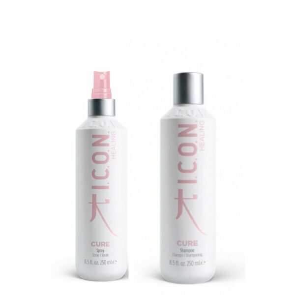 Icon Kit Cure Healing Shampoo e Conditioner Spray